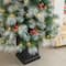 5ft. Pre-Lit Pine Artificial Christmas Porch Tree, Warm White LED Lights